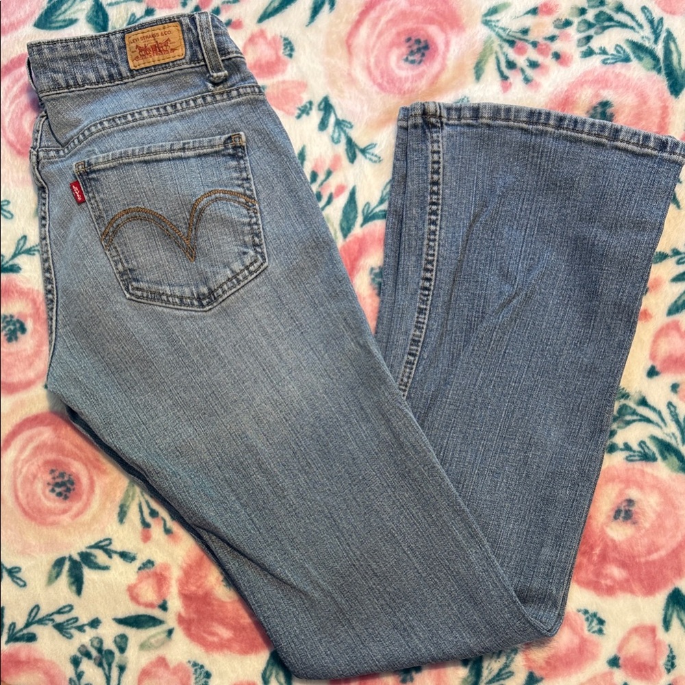 Levi's too superlow 524 jeans